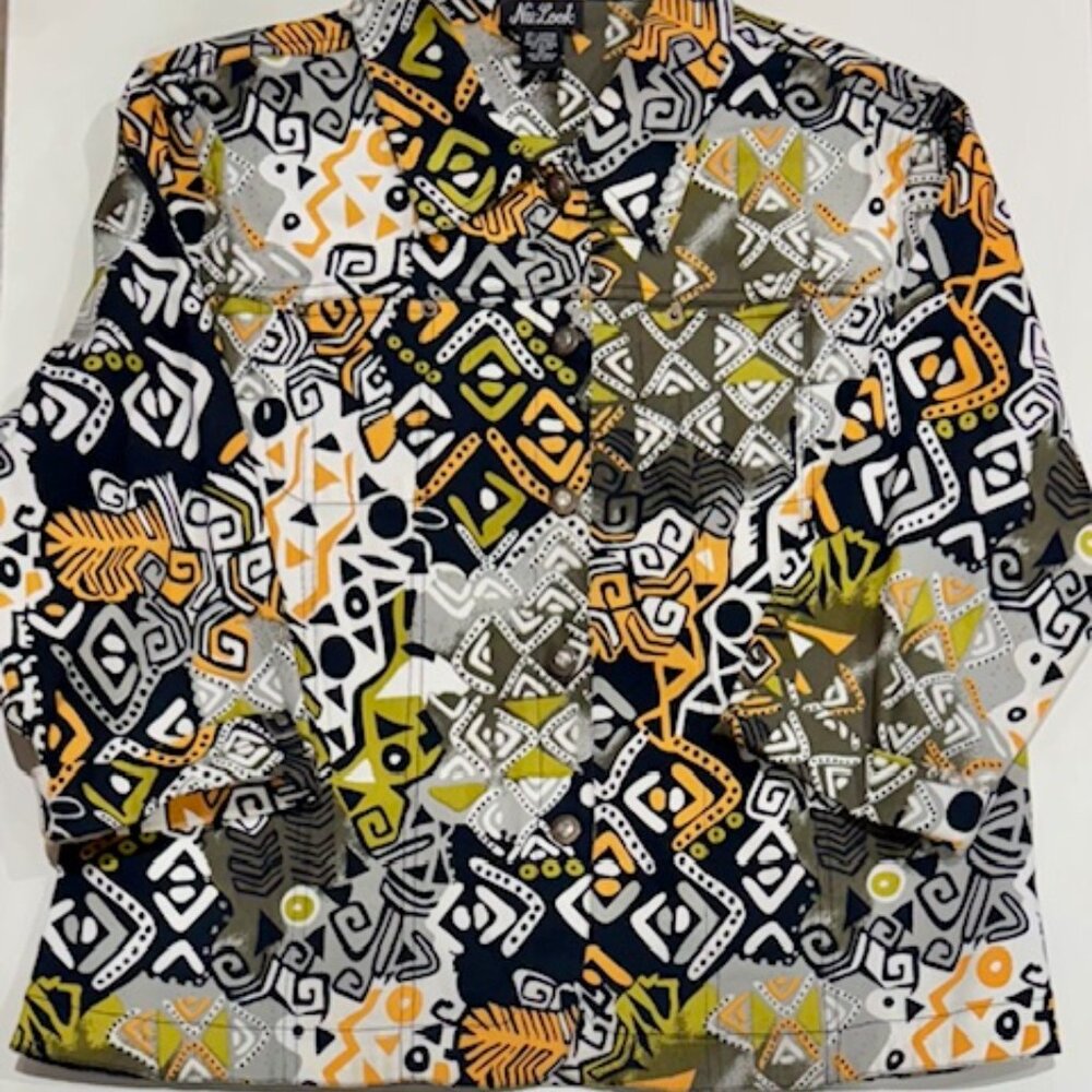 Multicolor Womens Jacket